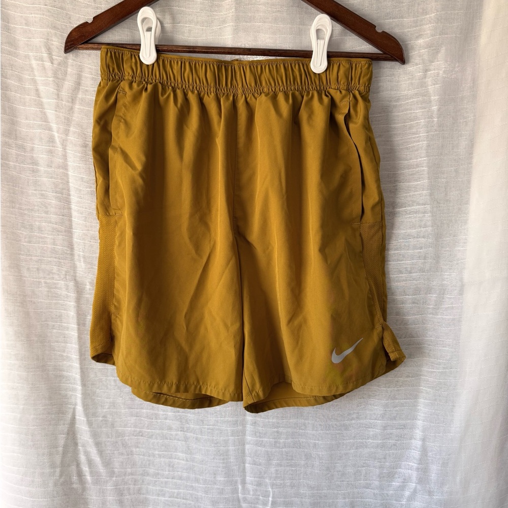 Nike Gold Athletic Shorts